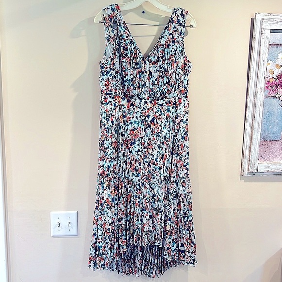 🔥Anthropologie Tracy Reese pAsymmetrical High-Low Sundress🔥 - Picture 8 of 9